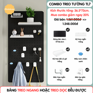 Combo Pegboard treo tường - TL7