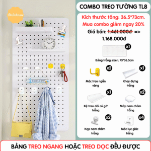 Combo Pegboard treo tường - TL8