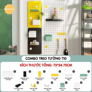 Combo Pegboard Decor - T10