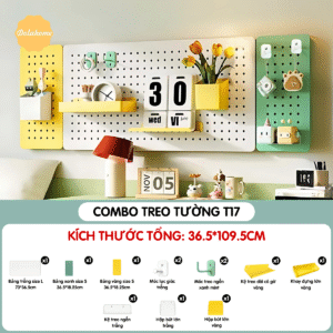 Combo Pegboard Decor - T17