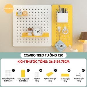 Combo Pegboard Decor - T20