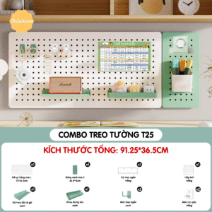 Combo Pegboard Decor - T25