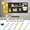 Combo Pegboard Decor - T28