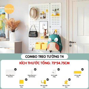 Combo Pegboard Decor - T4